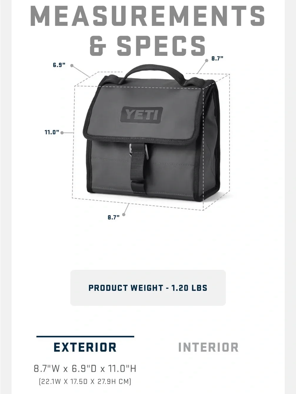 YETI Highlands Green Daytrip Lunch Bag